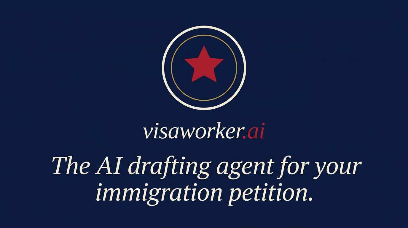 VisaWorker.ai — 官网预览图